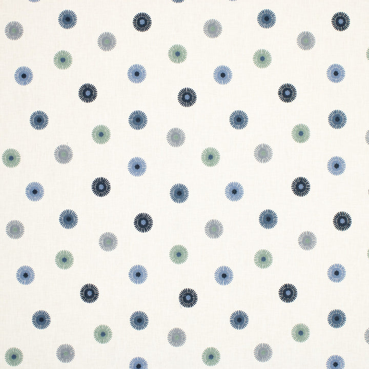 S6850 Ocean by Greenhouse Fabric 52% Polyester, 48% Cotton With 100% Viscose Embroidery India DRAPERY </p><p>Repeat: 12.79" H, 12.79" V 54" - Fabric Carolina -