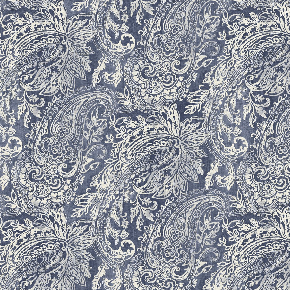 S6855 Blue by Greenhouse Fabric 100% Polyester India 50,000 </p><p>Repeat: 1.73" V 55" - Fabric Carolina -