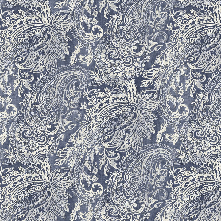 S6855 Blue by Greenhouse Fabric 100% Polyester India 50,000 </p><p>Repeat: 1.73" V 55" - Fabric Carolina -