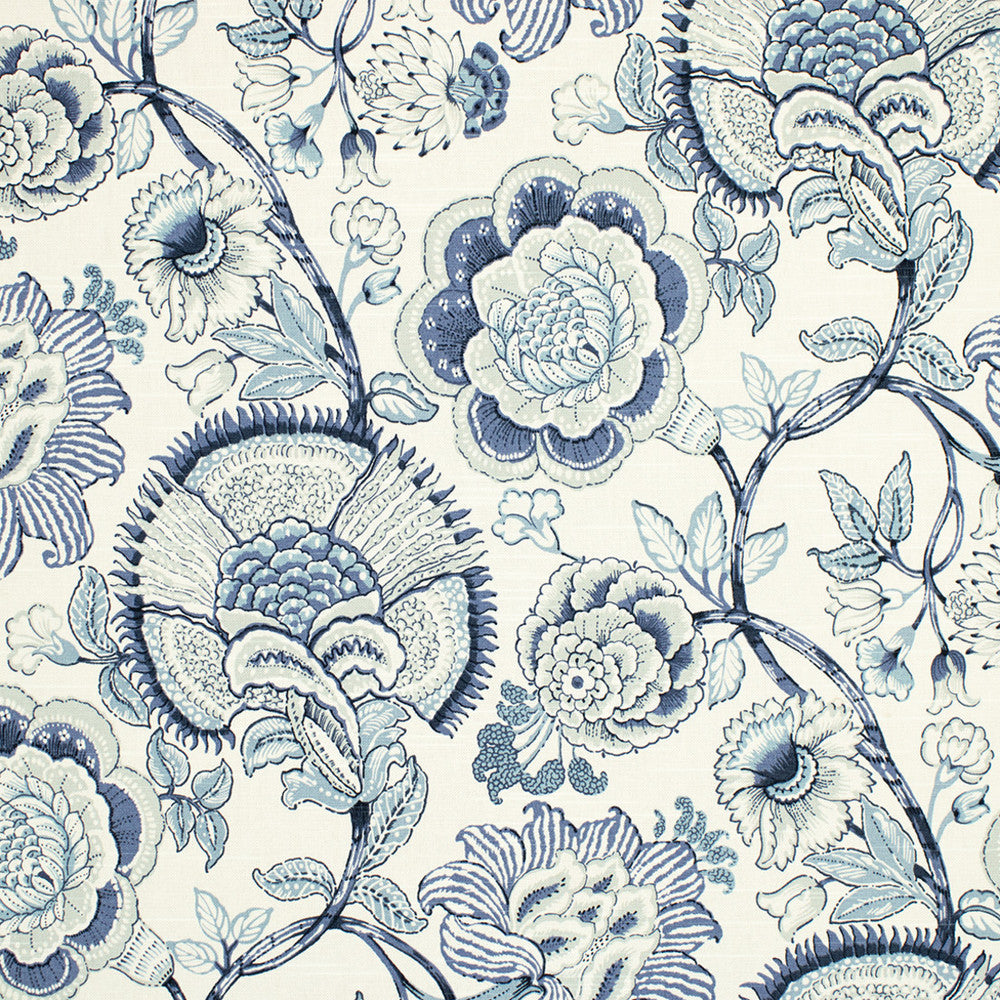 S6857 Lapis by Greenhouse Fabric 100% Cotton Pakistan 12,000 </p><p>Repeat: 13.5" H, 25.25" V 54" - Fabric Carolina -