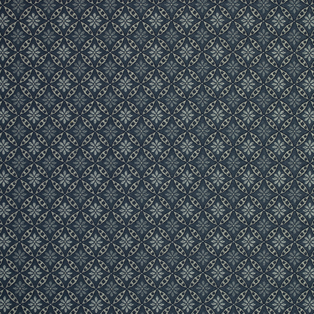 S6863 Blue by Greenhouse Fabric 66.25% Pcr Polyester, 33.75% Polyester USA 63,000 </p><p>Repeat: 1.875" H, 1.875" V 58" - Fabric Carolina -