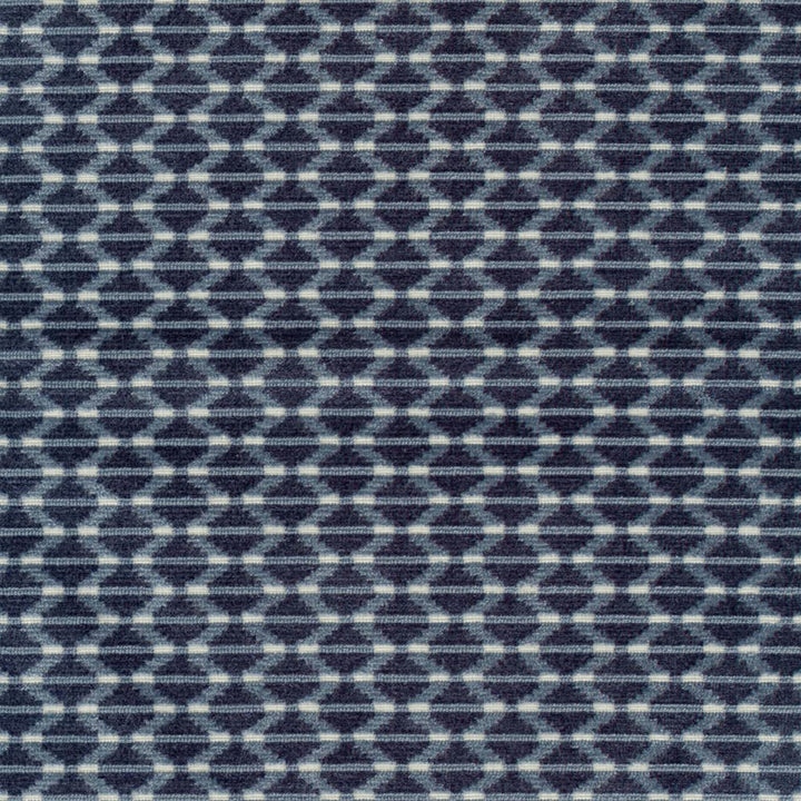 S6864 Indigo by Greenhouse Fabric 51% Viscose, 32% Polyester, 17% Cotton India 60,000 </p><p>Repeat: 1.5" H, .75" V 54" - Fabric Carolina -