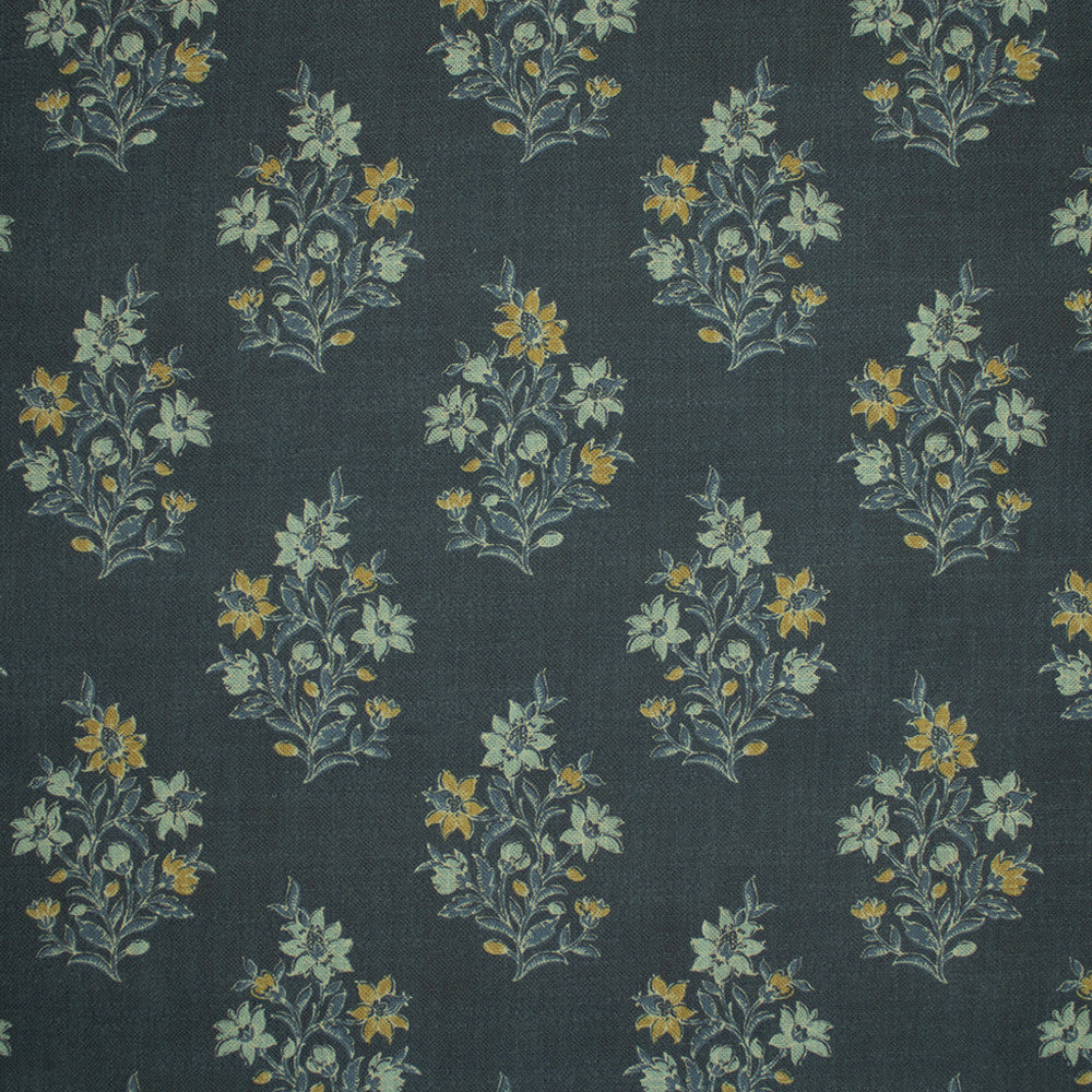 S6902 Indigo by Greenhouse Fabric 100% Polyester China 55,000 </p><p>Repeat: 14" H, 13.5" V 54" - Fabric Carolina -