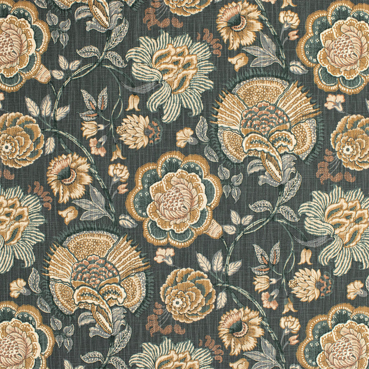 S6904 Bittersweet by Greenhouse Designer Fabric 100% Cotton Pakistan 12,000 </p><p>Repeat: 13.5" H, 25.25" V 54" - Swanky Fabrics -