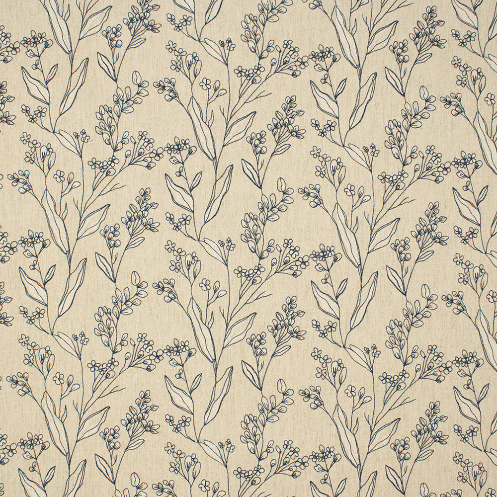 S6905 Charcoal by Greenhouse Fabric 65% Polyester, 21% Cotton, 14% Linen With100% Polyester Embroidery India DRAPERY </p><p>Repeat: 13.5" H, 9.25" V 54" - Fabric Carolina -
