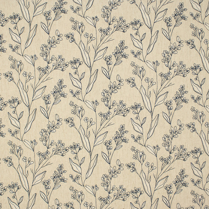 S6905 Charcoal by Greenhouse Fabric 65% Polyester, 21% Cotton, 14% Linen With100% Polyester Embroidery India DRAPERY </p><p>Repeat: 13.5" H, 9.25" V 54" - Fabric Carolina -