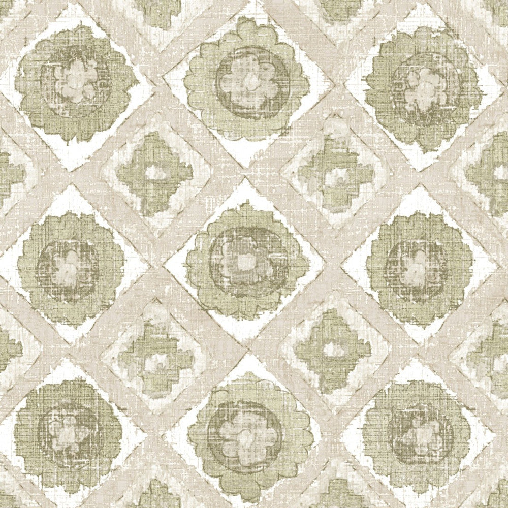 S6921 Green by Greenhouse Fabric 100% Polyester Spain 60,000 </p><p>Repeat: 12.6" H, 8.42" V 55" - Fabric Carolina -