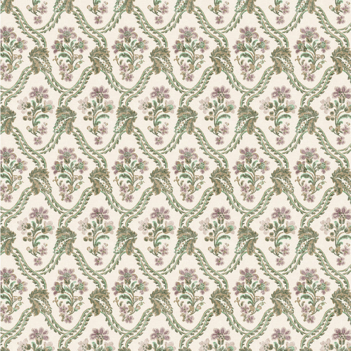 S6923 Grass by Greenhouse Designer Fabric 90% Cotton, 10% Linen Spain 20,000 </p><p>Repeat: 13.58" H, 27.08" V 55" - Swanky Fabrics -