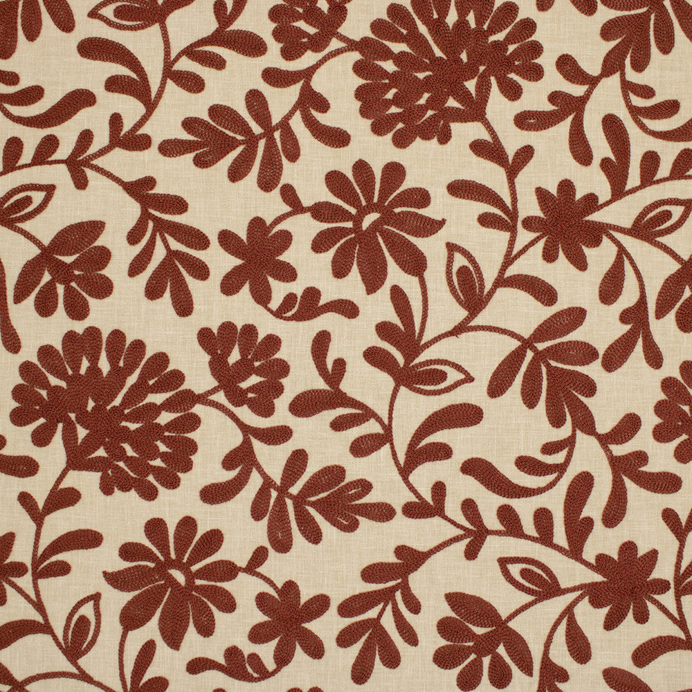 S6950 Spice by Greenhouse Fabric 52% Polyester, 48% Cotton With 100% Viscose Embroidery India 30,000 </p><p>Repeat: 4.9" H, 3.83" V 56" - Fabric Carolina -