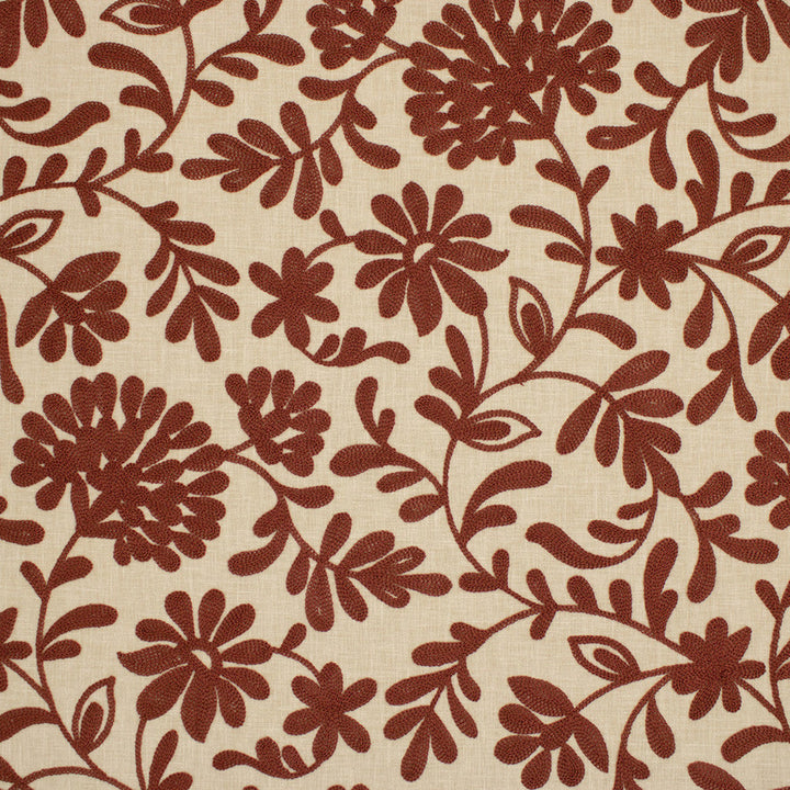 S6950 Spice by Greenhouse Designer Fabric 52% Polyester, 48% Cotton With 100% Viscose Embroidery India 30,000 </p><p>Repeat: 4.9" H, 3.83" V 56" - Swanky Fabrics -