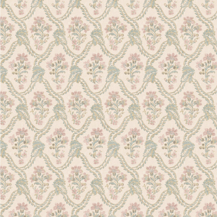 S6955 Pastel by Greenhouse Designer Fabric 90% Cotton, 10% Linen Spain 20,000 </p><p>Repeat: 13.58" H, 27.08" V 55" - Swanky Fabrics -