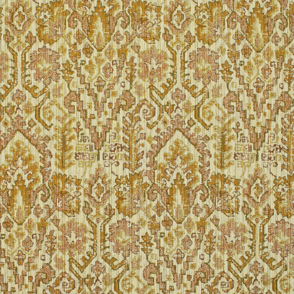 S6982 Copper by Greenhouse Designer Fabric 50.32% Rayon, 27.33% Polyester, 20.16% Polyester (Uv), 2.19% Cotton USA 33,000 </p><p>Repeat: 27.875" H, 13.313" V 55" - Swanky Fabrics -