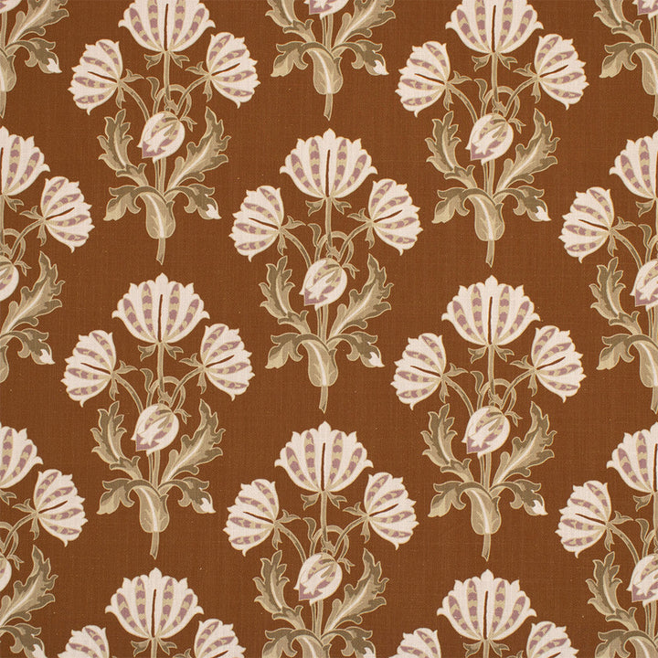 S6989 Clove by Greenhouse Designer Fabric 97% Cotton, 3% Linen China 20,000 </p><p>Repeat: 9" H, 8.197" V 58" - Swanky Fabrics -