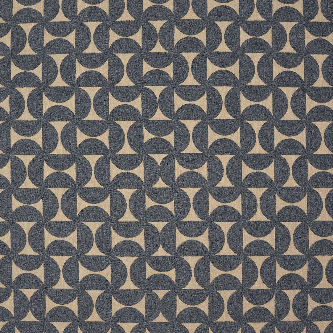 S7573 Indigo by Greenhouse Designer Fabric