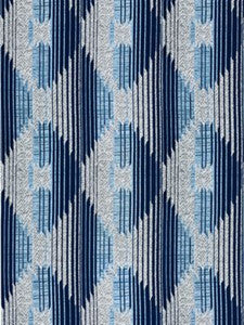 Scalamandre Fabric Tundar Blanket Ozone Blue
