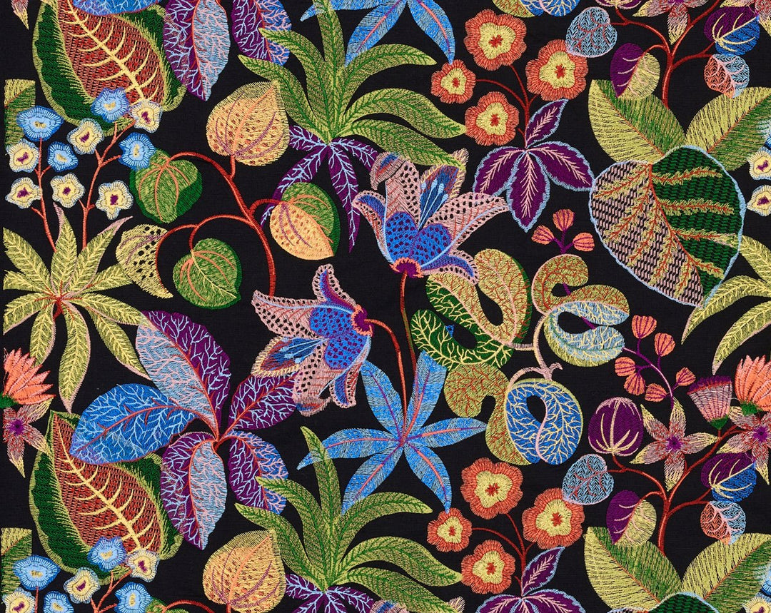 Greenhouse Night Shade S754000003 by Old World Weavers Designer Fabric