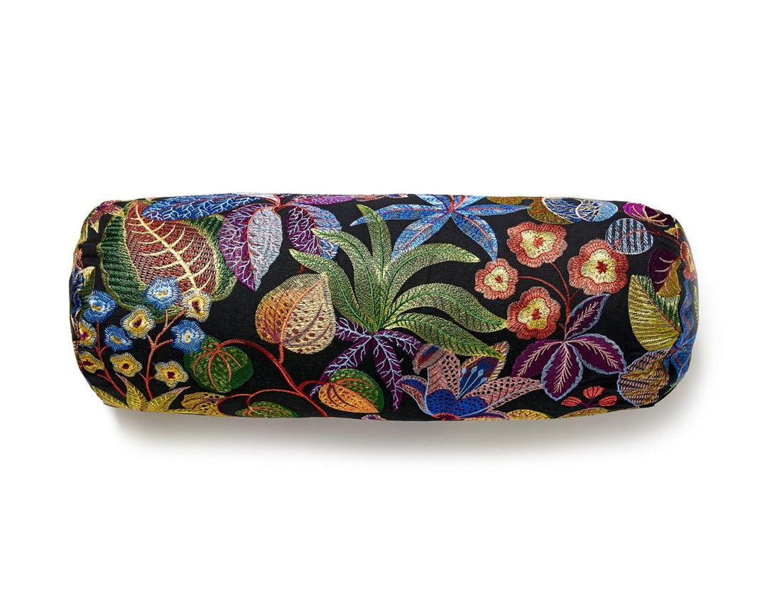 Greenhouse Pillow 21 X 7 - Night Shade S7BADK54000003 by Scalamandre Designer Pillow