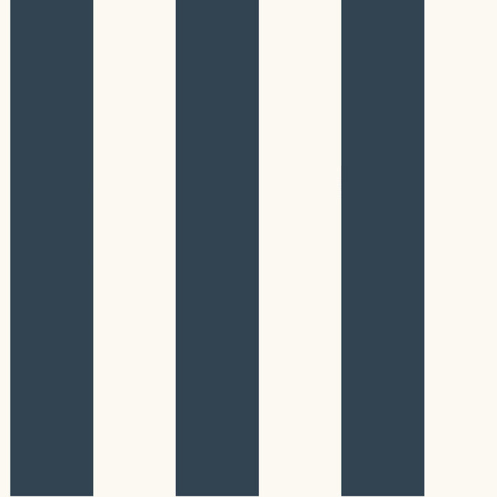 Awning Stripe Navy Wallpaper by York Wallcoverings Water's Edge Resource Library Covers about 56.4 square feet 20.5-in by 33-ft long roll Prepasted 0 - Fabric Carolina -