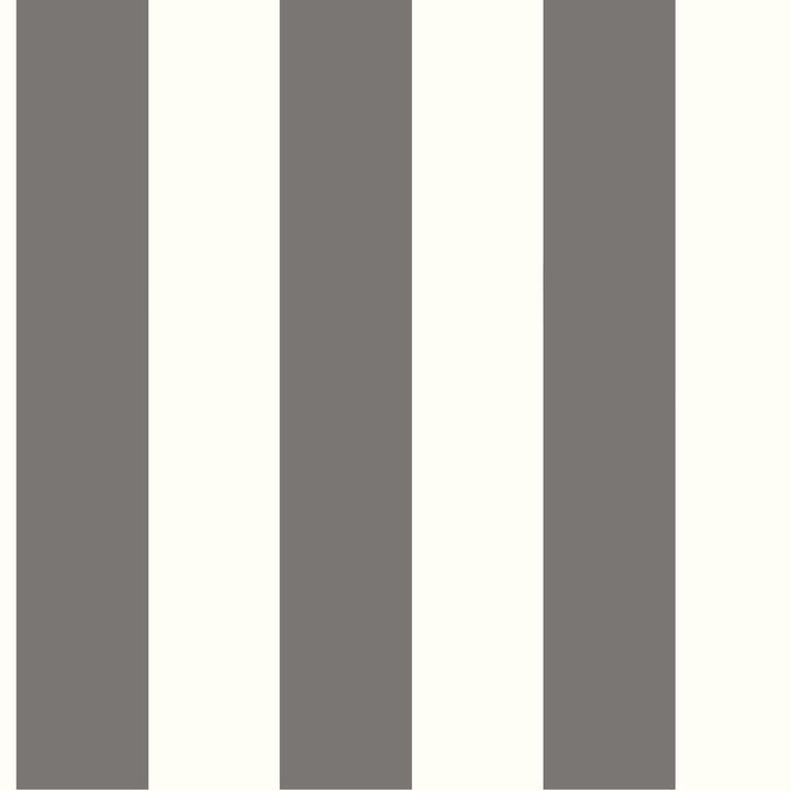 Grey & White 3-in Stripe Wallpaper by York Wallcoverings Stripes Resource Library Covers about 56.4 square feet 20.5-in by 33-ft long roll Prepasted 0 - Fabric Carolina -