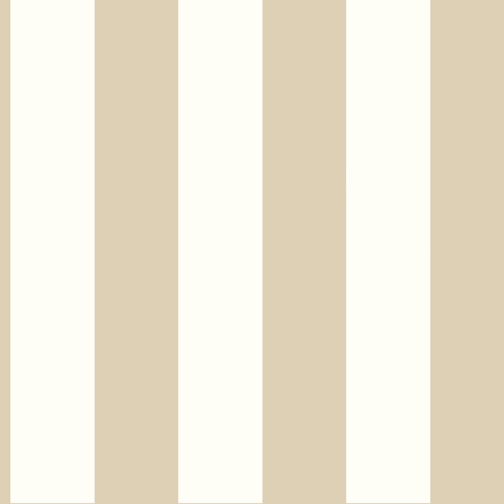 3-in Stripe Tan Metallic Wallpaper by York Wallcoverings Shimmering Finishes Covers about 56.4 square feet 20.5-in by 33-ft long roll Prepasted 0 - Fabric Carolina -