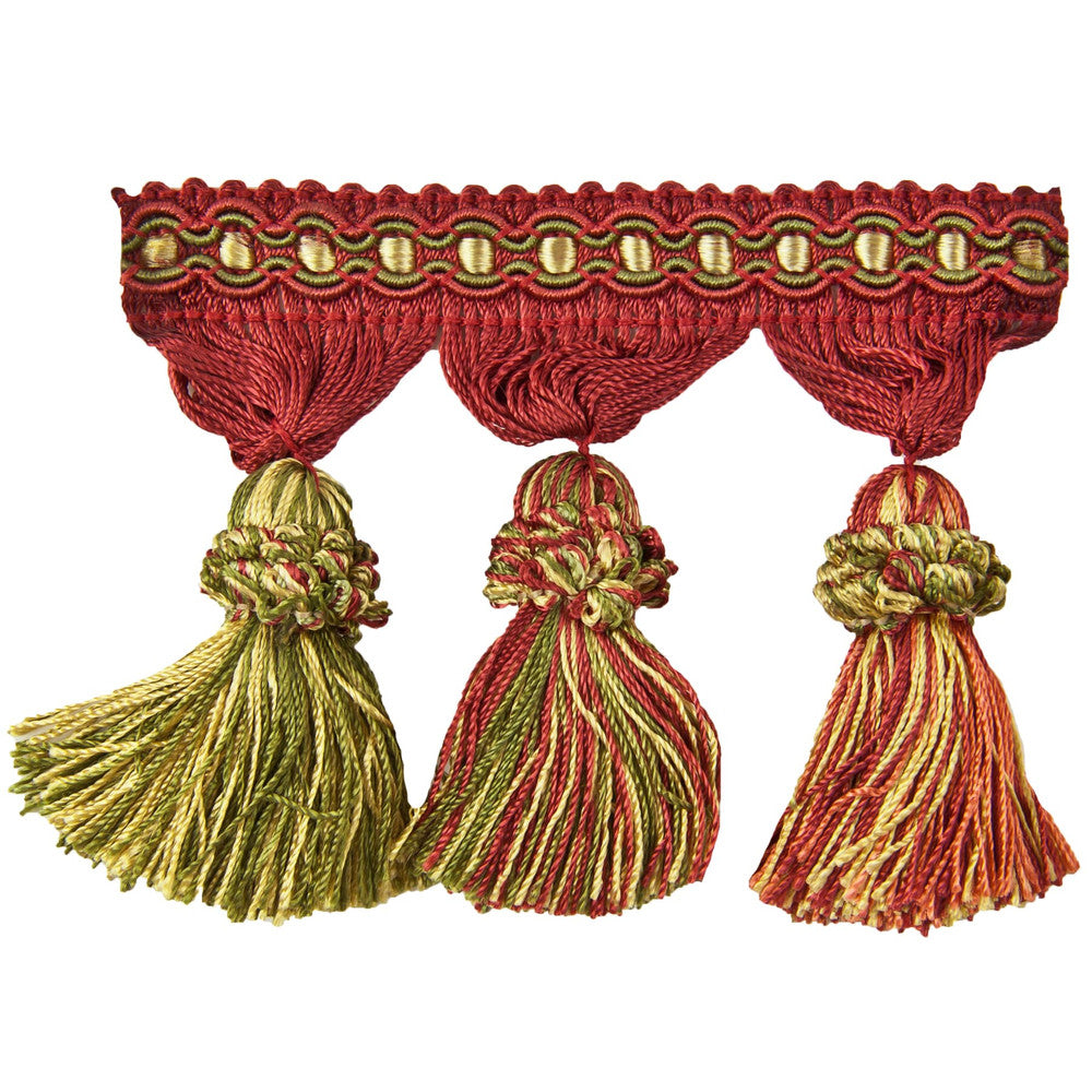 Saavedra 3 Garden by Stout Trim Opus Ii Trim 100% Spun Viscose CHINA Horizontal: 0 and Vertical: 0 3 in - Fabric Carolina -