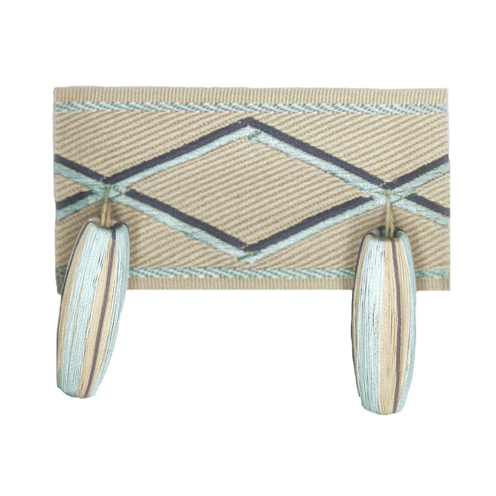 Sabadilla 2 Hemp by Stout Trim Stout Trim Sabadilla 2 HempTrim METROPOLITAN TRIM CHINA </p><p>Repeat: H: 2.750, V: 0.000 3.25 in - Fabric Carolina -