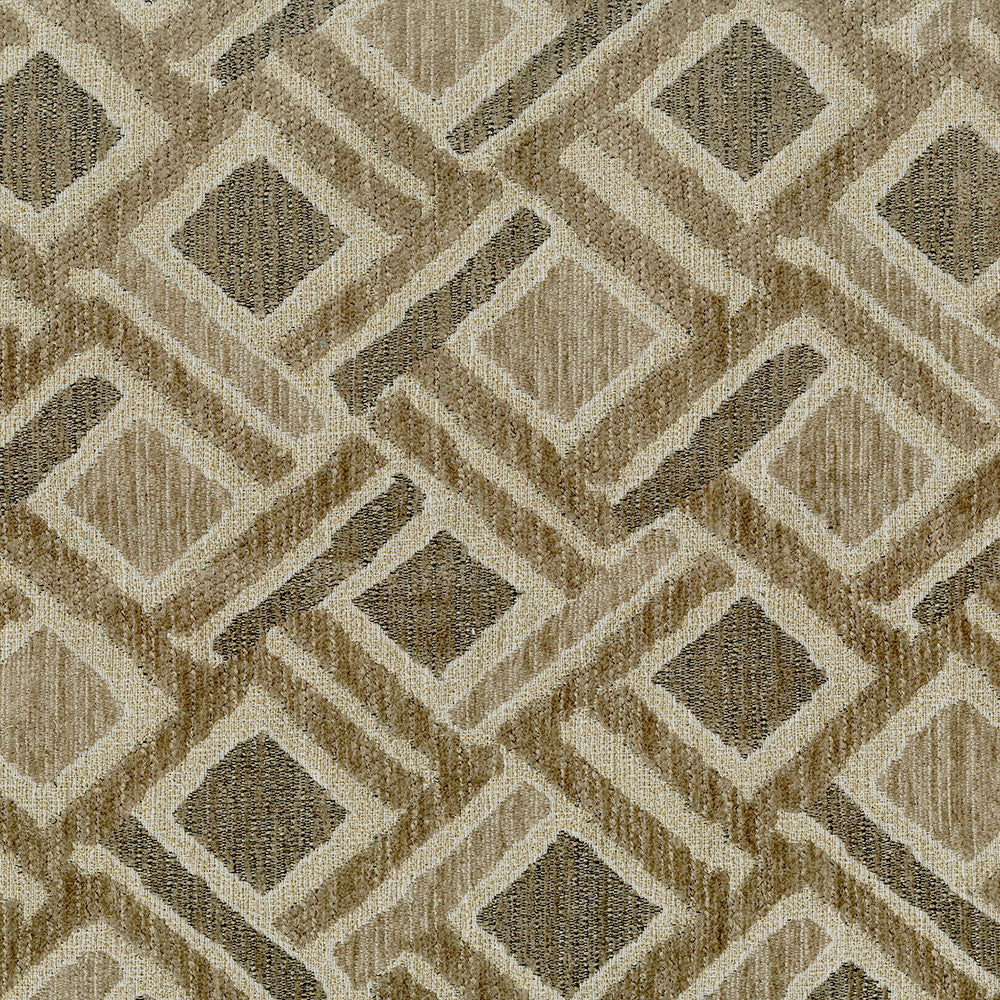 Snare 6009 Trench by ABBEYSHEA Designer Fabric N/A 100% Polyester China 120,000 Double Rubs </p><p>Repeat: Horizontal: 8.5" (21.5 cm) Across the Roll and Vertical: 55" (140 cm) - Swanky Fabrics -