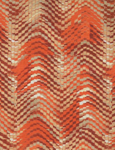 Saber Coral 36 by Norbar Designer Fabric PRISM BRIGHTS 60% COTTON 40% POLYESTER SPAIN 11 1/4"-V 6 3/4"-H 54" - Swanky Fabrics -