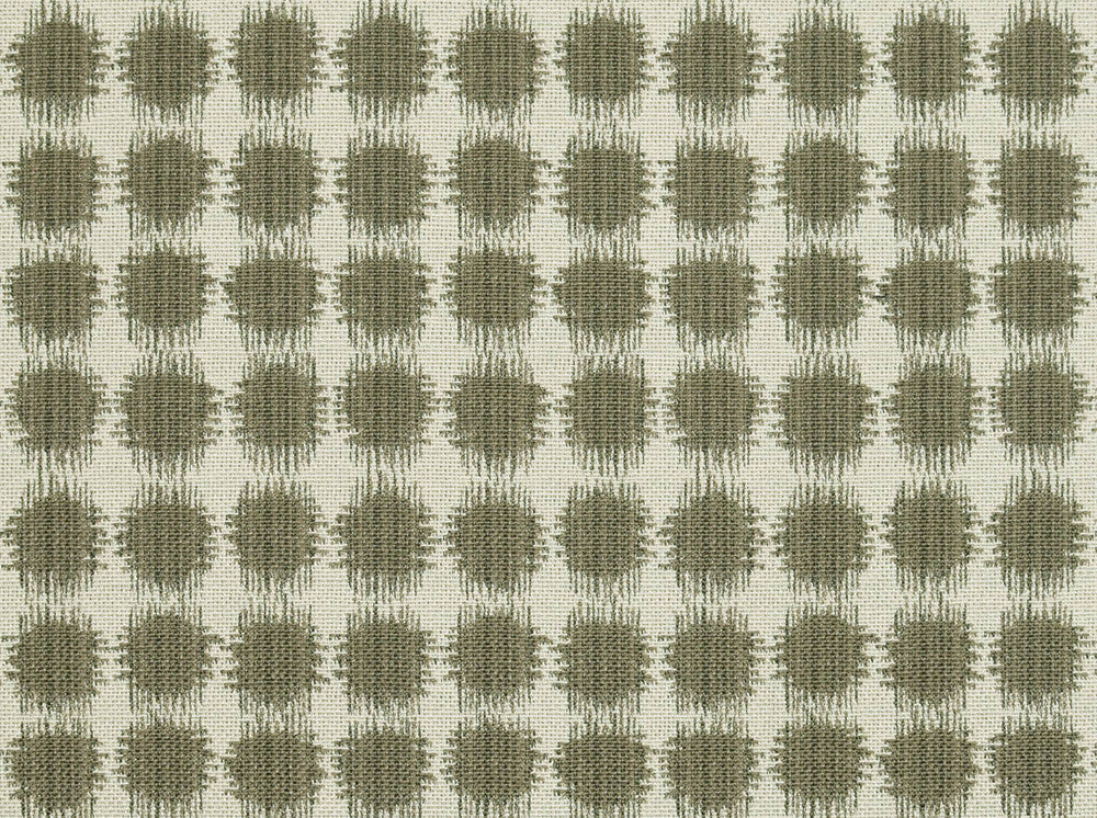 Sabine Taupe 169 by Jennifer Adams Fabric our website for purchase 58% Cotton 42% Poly Jacquard Turkey 35000 Horizontal: 3.5" and Vertical: 3.75" 55" - Fabric Carolina -