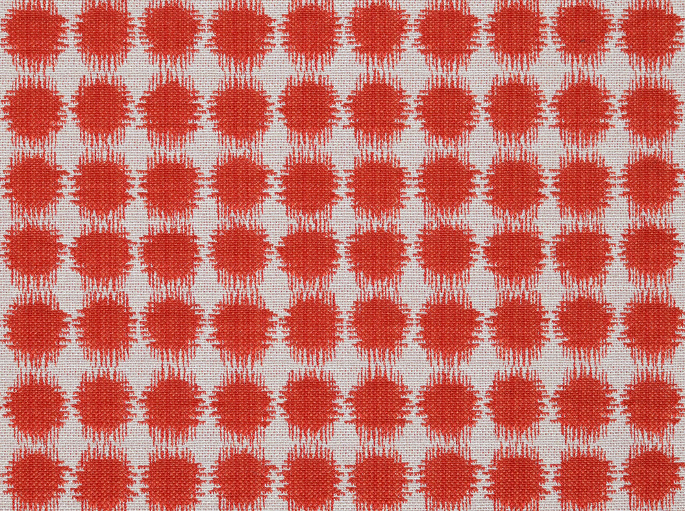Sabine Salsa 329 by Covington Fabric 58% COTTON 42% POLY JACQUARD TUR 35000 Horizontal: 3.5 and Vertical: 3.75 55 - Fabric Carolina -
