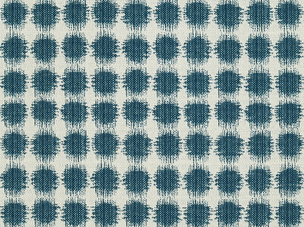 Sabine Cabana Blue 52 by Jennifer Adams Fabric our website for purchase 58% Cotton 42% Poly Jacquard Turkey 35000 Horizontal: 3.5" and Vertical: 3.75" 55" - Fabric Carolina -