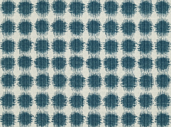Sabine Cabana Blue 52 by Jennifer Adams Fabric our website for purchase 58% Cotton 42% Poly Jacquard Turkey 35000 Horizontal: 3.5" and Vertical: 3.75" 55" - Fabric Carolina -