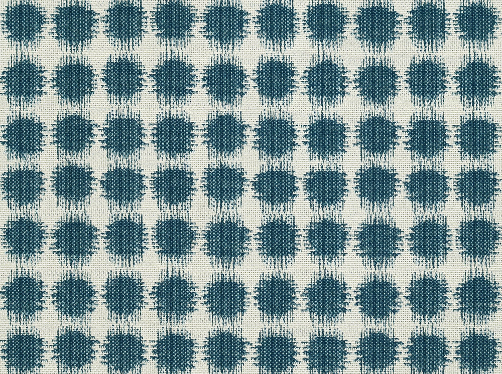Sabine Cabana Blue 52 by Covington Fabric 58% COTTON 42% POLY JACQUARD TUR 35000 Horizontal: 3.5 and Vertical: 3.75 55 - Fabric Carolina -