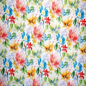 Sabrina Springtime by Norbar Fabric See Sample 100% COTTON TURKMANISTAN 6,000 WYZENBEEK 17 3/4"V 18 1/4"H 54 - Fabric Carolina -