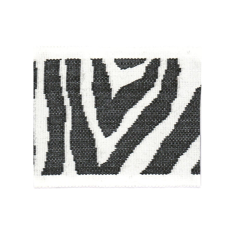 Safari Tape 1 Domino by Stout Trim Stout Trim Safari Tape 1 DominoTrim BEACH GROVE TRIM 100%SDA CHINA </p><p>Repeat: H: 8.000, V: 0.000 3.13 in - Fabric Carolina -