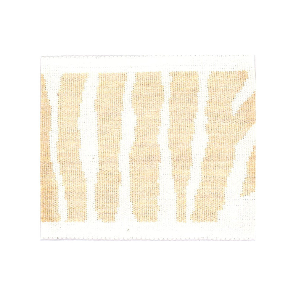 Safari Tape 4 Biscuit by Stout Trim Stout Trim Safari Tape 4 BiscuitTrim BEACH GROVE TRIM 100%SDA CHINA </p><p>Repeat: H: 8.000, V: 0.000 3.13 in - Fabric Carolina -