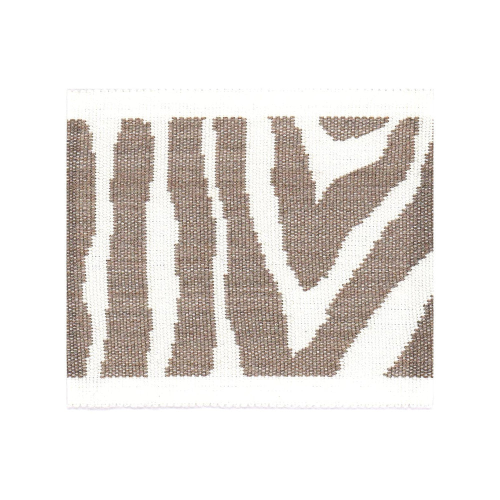 Safari Tape 8 Sandstone by Stout Trim Stout Trim Safari Tape 8 SandstoneTrim BEACH GROVE TRIM 100%SDA CHINA </p><p>Repeat: H: 8.000, V: 0.000 3.13 in - Fabric Carolina -