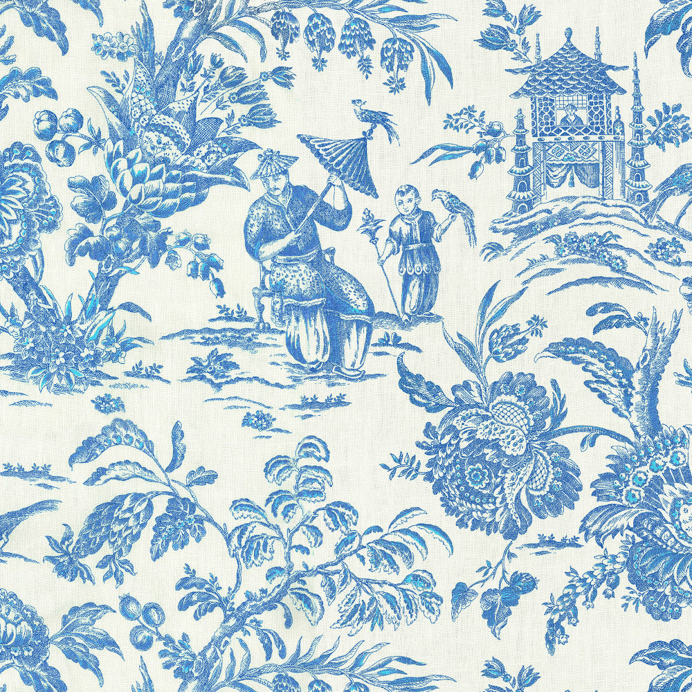 Sagwa 65J6931 by JF Fabric Windsong Book 100% Linen China 24000 Horizontal: 55 and Vertical: 25.25 55 - Fabric Carolina -