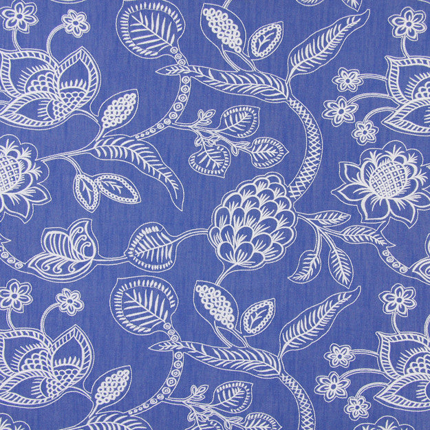 SAIL 63J6691 by JF Fabric BOATHOUSE 100% Cotton INDIA (see sample) Horizontal: 26.000 and Vertical: 18.500 54.00 - Fabric Carolina -