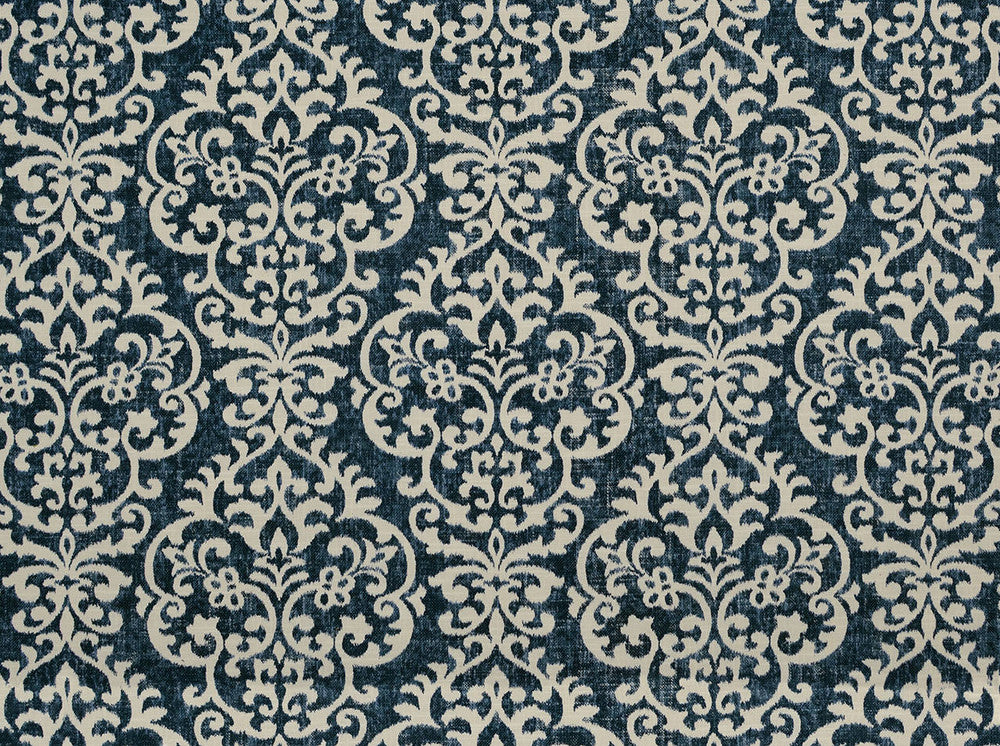 Salisbury Bluebell 50 by Jennifer Adams Fabric our website for purchase 75% Cotton 25% Linen Pakistan 50000 Horizontal: 17.5" and Vertical: 18" 55" - Fabric Carolina -