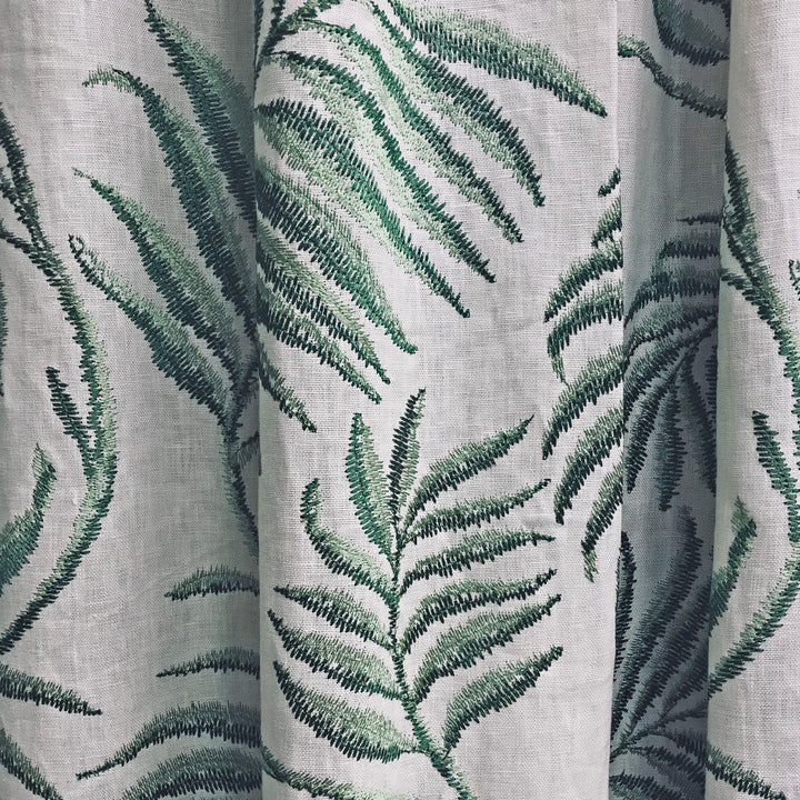 Salvinia 74Sj101 by JF Designer Fabric JF Studio 59% Linen, 41% Viscose India Horizontal: 25.875 and Vertical: 23 53 - Swanky Fabrics -