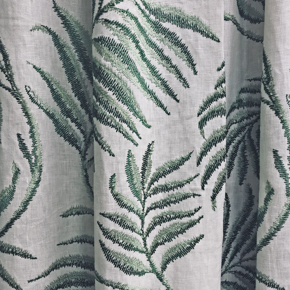 SALVINIA 74SJ101 by JF Designer Fabric JF Studio 59% Linen, 41% Viscose India  Horizontal: 25.875 and Vertical: 23 53  - Swanky Fabrics -