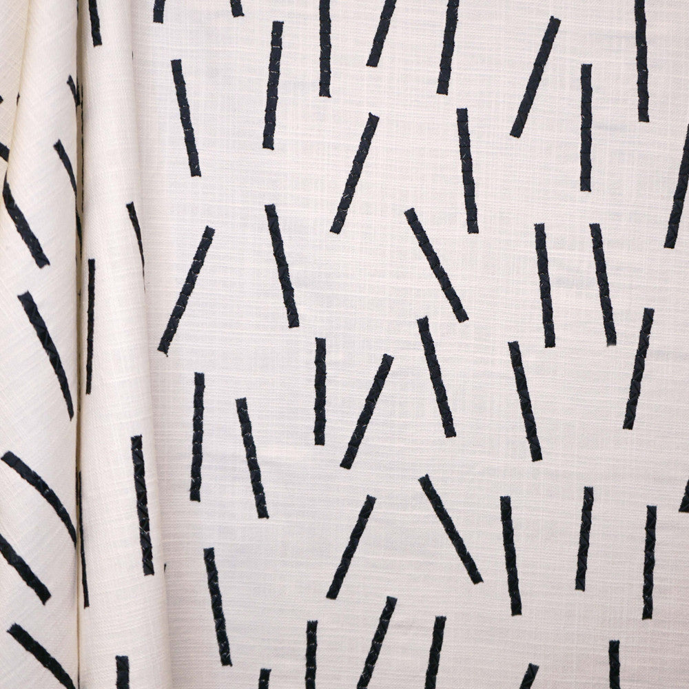 Samba 99Sj102 by JF Designer Fabric JF Studio 33% Cotton, 29% Polyester, 23% Viscose, 15% Linen India Horizontal: 25.5 and Vertical: 15.375 55 - Swanky Fabrics -