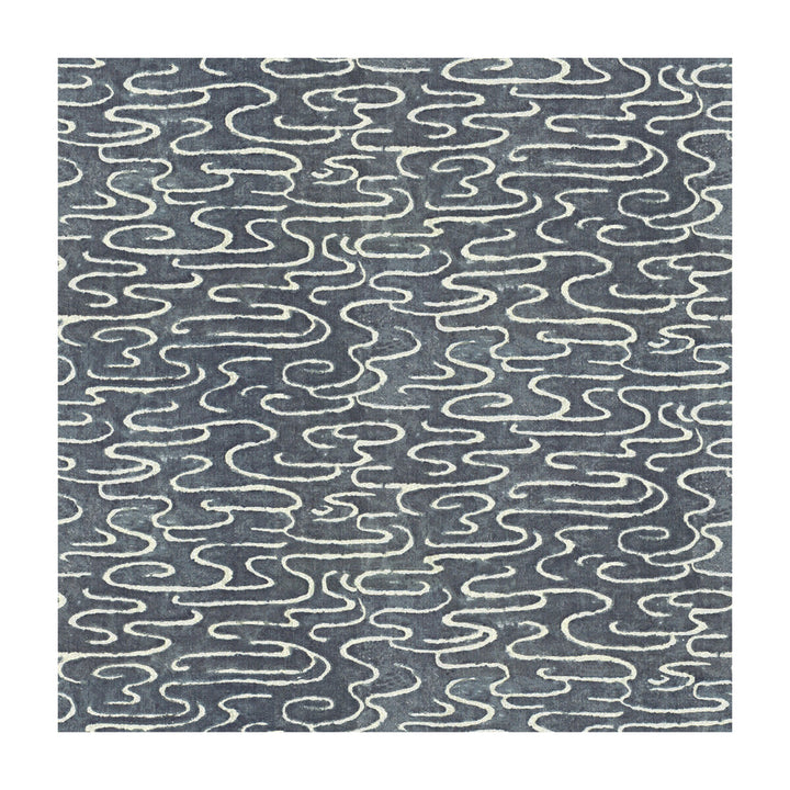 Sandtropez Indigo by Kravet Couture Fabric LINHERR HOLLINGSWORTH BOHEME LINEN - 100% India HEAVY Horizontal: 54 and Vertical: 27.5 54 - Fabric Carolina -