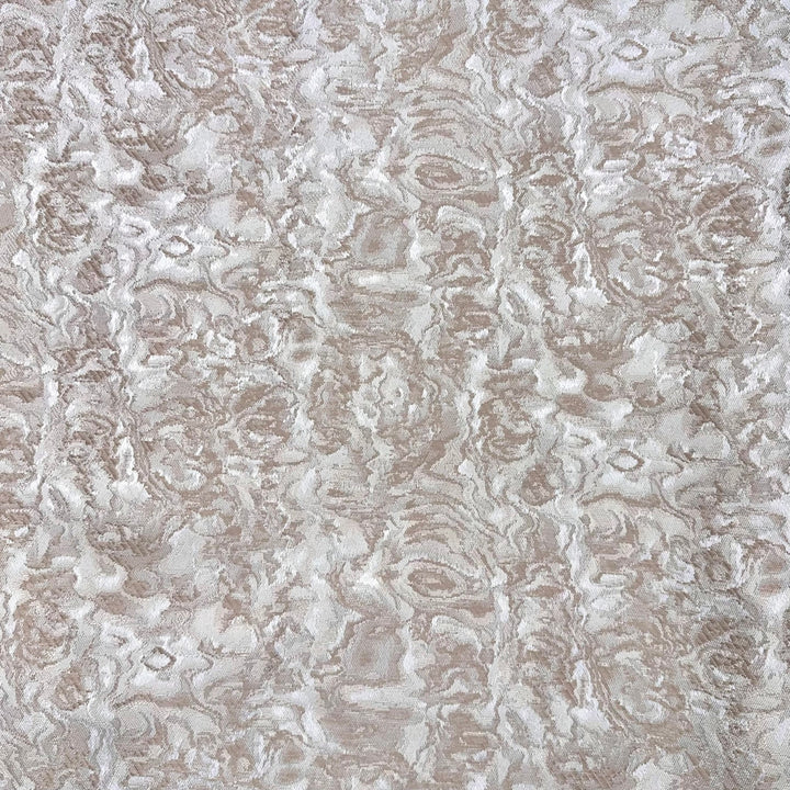 Le Krisel Sand by Europatex Fabric Le Krisel 100% Polyester 15.00" H, 7.00" V 118.00 inches - Fabric Carolina -