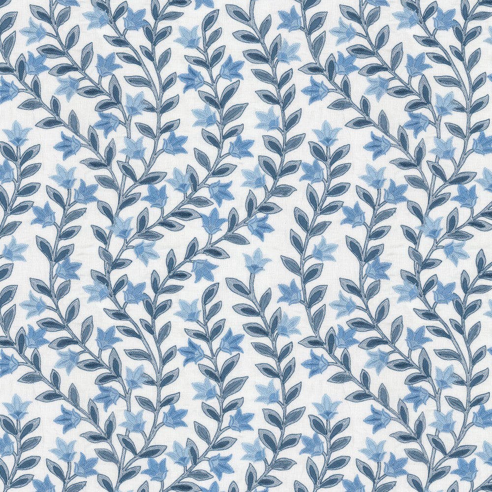 Santorini 3 Sky by Stout Fabric Stout Fabric Santorini 3 SkyFabric Rainbow Library Powder/Wedgewood 60%Lin 40%Cot %Bemb India </p><p>Repeat: H: 17, V: 0 51 in - Fabric Carolina -