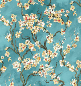 Sapora Azure 504 by Norbar Fabric
