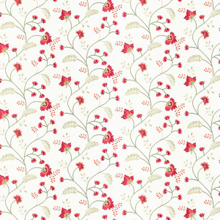 Sardinia 1 Raspberry by Stout Fabric RAINBOW LIBRARY TILE/SORBET 52%COT 48%POL %PEMB INDIA CATB 117-2013 Horizontal: 17.250 and Vertical: 9.125 52 in - Fabric Carolina -