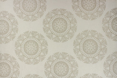 Saskia Peral by Richloom Fabric See sample 50%POLYESTER, 50%COTTON BASE (100% VISC EMB) USA or Imported 12K </p><p>Repeat: V12.5" x H17" 56" - Fabric Carolina -