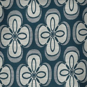 Sassy Indigo by Norbar Fabric PRISM COASTAL 73% RAYON 27% POLYESTER CHINA 50,000 WYZENBEEK </p><p>Repeat: 9 1/2"V 7"H 55 - Fabric Carolina -